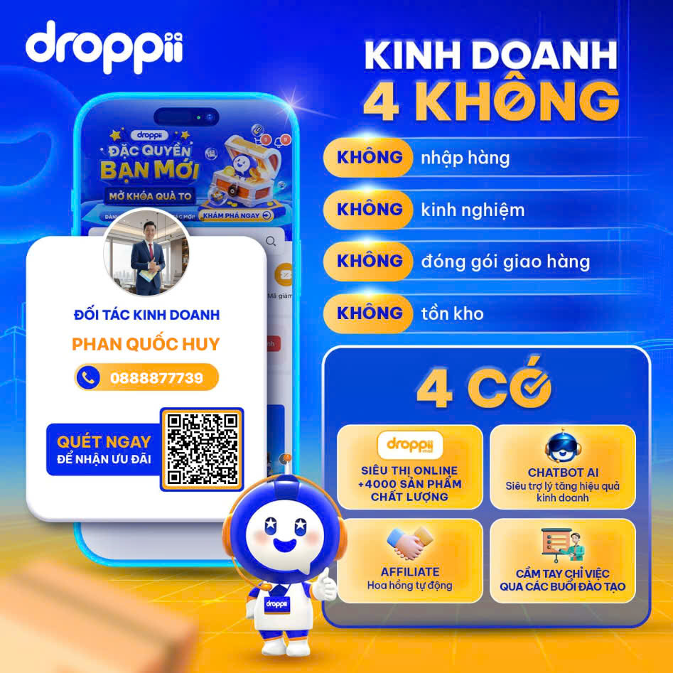 Droppii Biz-Dành cho người kinh doanh
